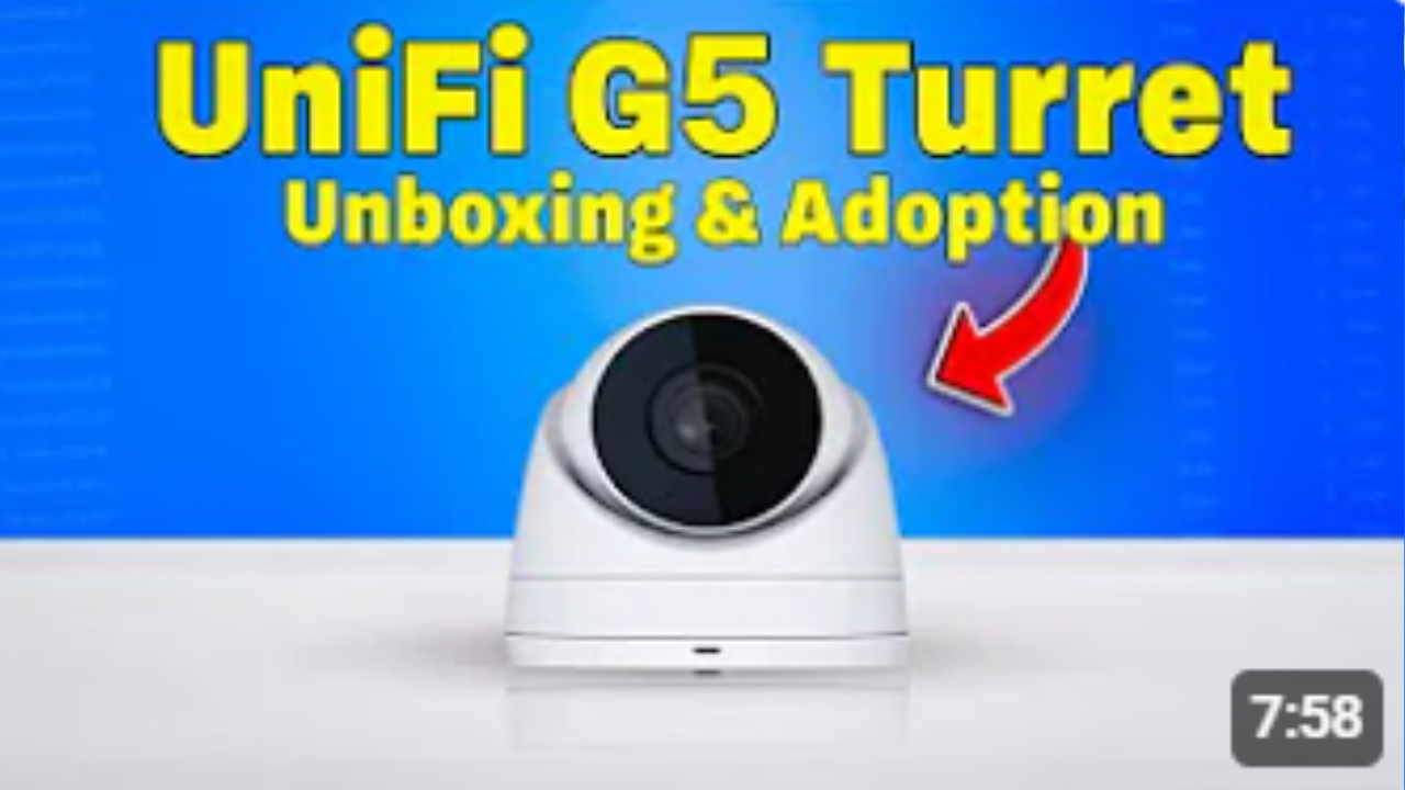 UNBOXING the New UniFi G5 Turret Ultra